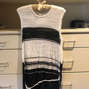 Wilt brand long sleeveless sweater, size S